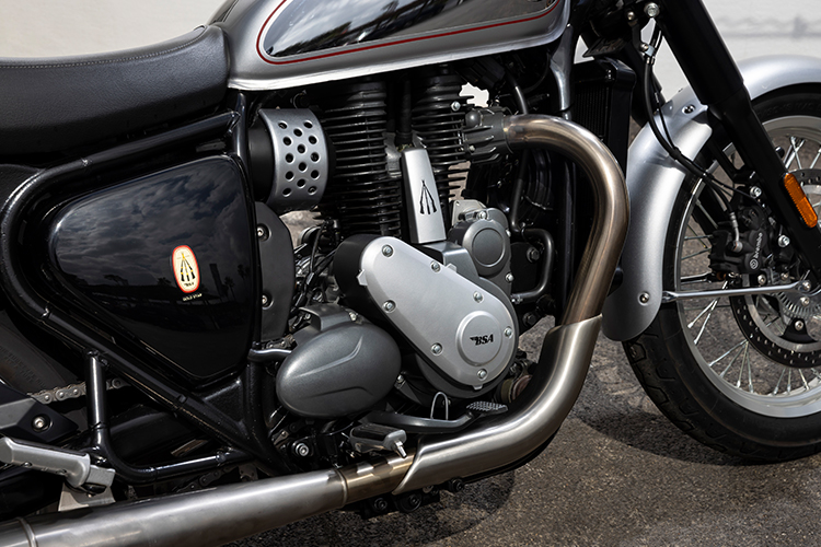 bsa gold star silver dawn